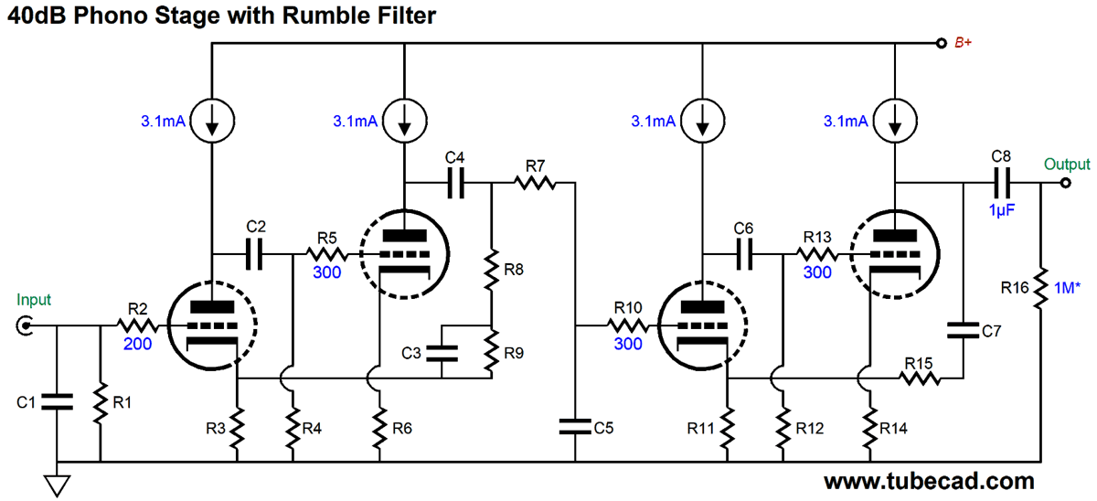 LP Rumble Filter and LV Phono Preamp